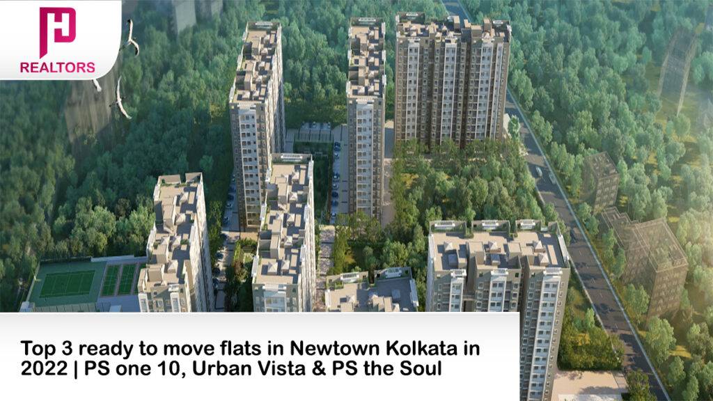 ready to move flats in Newtown Kolkata